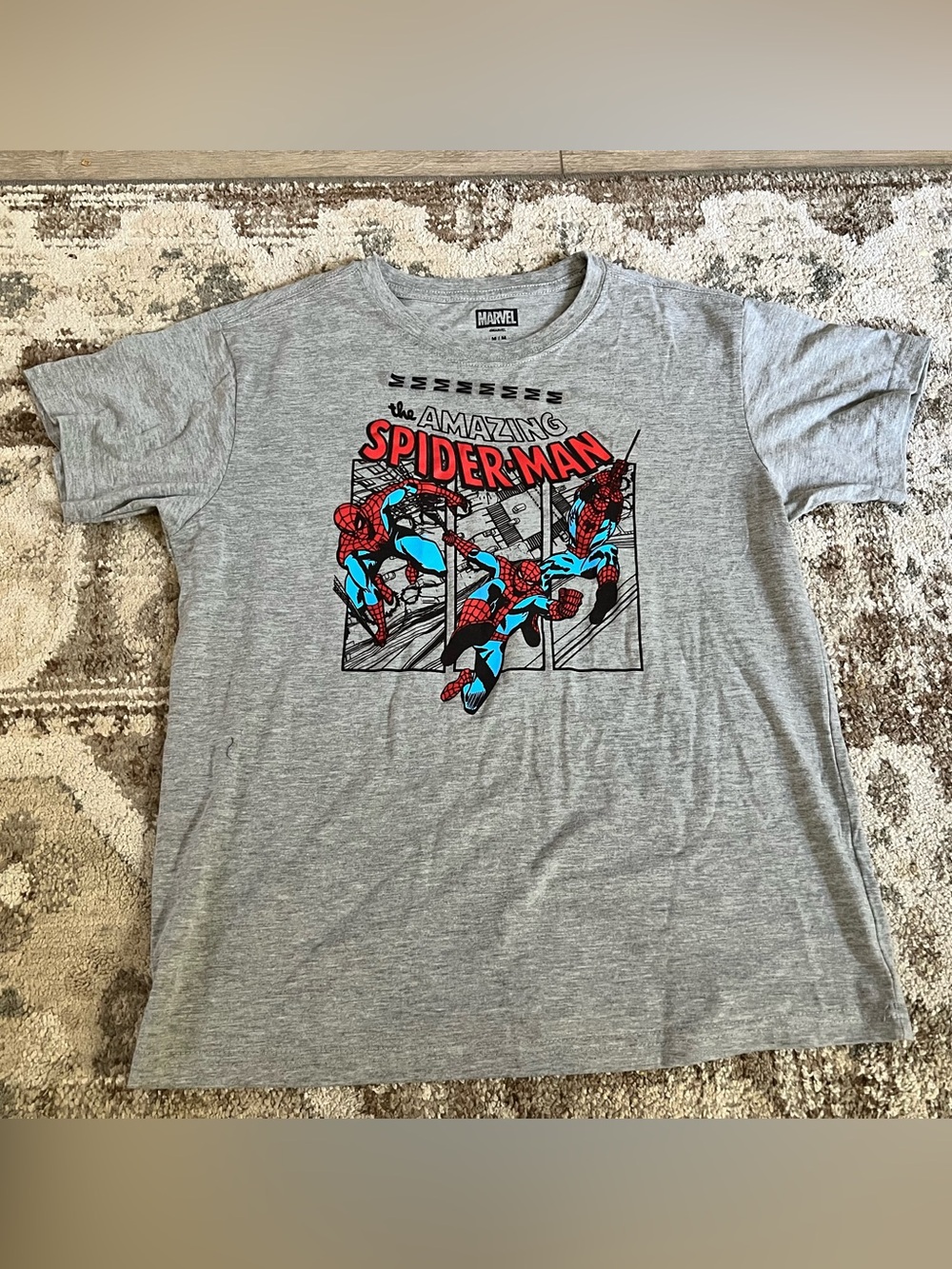 Marvel The Amazing Spider-Man Graphic Tee - Gray